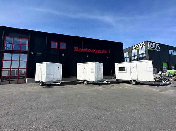 Rastvagn / Personalvagn Skog  6P-Gasol-solceller 80km/h