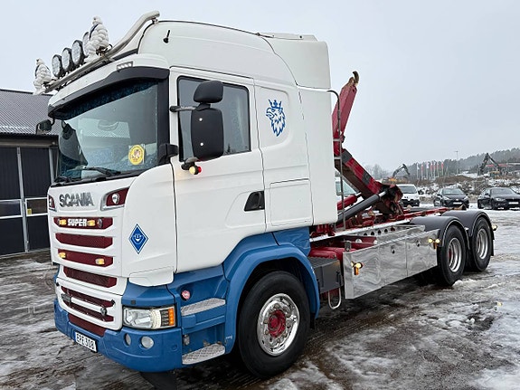 Scania R520 V8 6x4 Lastväxlare Euro 6