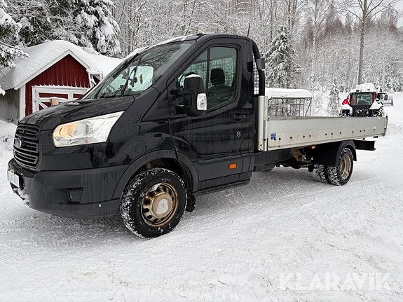 Flakbil Ford Transit 350 2.0 AWD dubbelmontag
