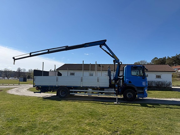 DAF CF290I Brädgårdsbil, kranbil, backgavellyft Lågmilad