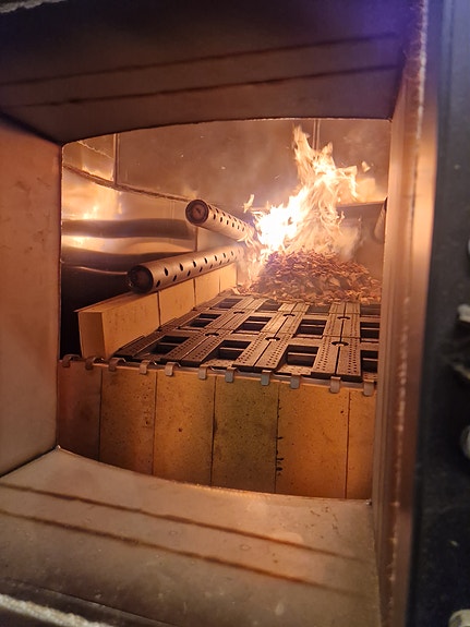 AlfaFlame varmluftspanna 50-1000 kW för flis och pellets 8 of 9