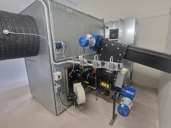 AlfaFlame varmluftspanna 50-1000 kW för flis och pellets 7 of 9