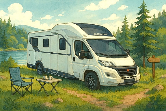 Bürstner Signature 7.1, taksäng, Alde, 180 hk, Aut