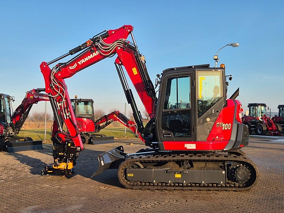 Yanmar SV100-7-2PB / 10,5ton / Knäckbom