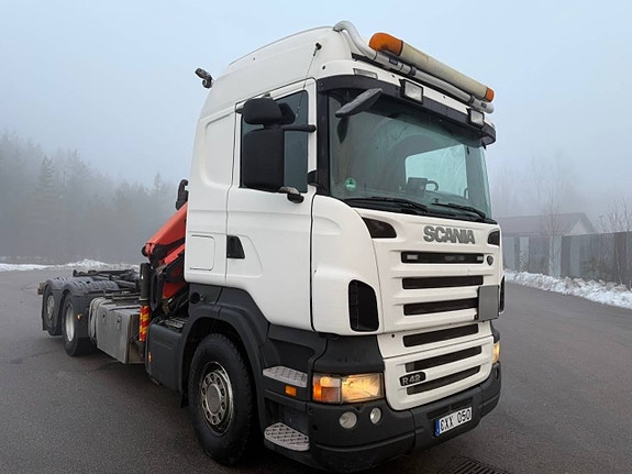 Scania R420 6x2 Kranväxlare/ Palfinger 2 of 7