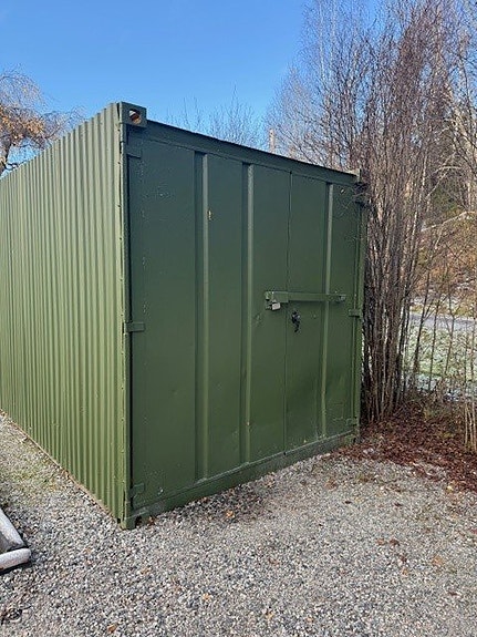 Container 20 fot. Utsugsfläktar