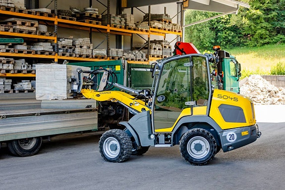 Kramer 5045 / 2,5 tons lastare / 30km / lyfter stenpall 2 of 9