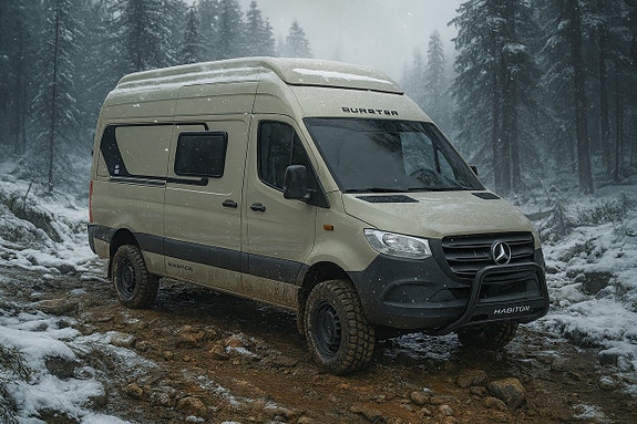 Bürstner Habiton HMX 6.0, Offroad, Popup, skinn mm