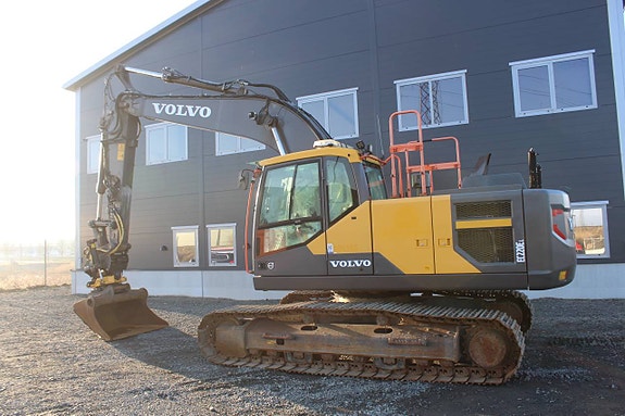Bandgrävare Volvo EC220EL Grävsystem