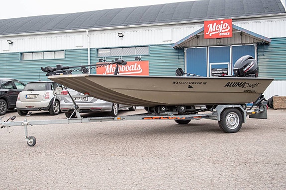 Alumacraft Waterfowler 16 Mercury 40hk Mid Tiller