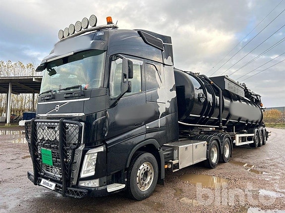 Gödseltrailer Ekipage Volvo FH540 6x4 - LAG/FP Trailer