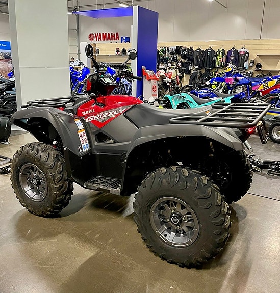Yamaha GRIZZLY 700 EPS KAMPANJ TRAKTOR B ATV 60KMT SPARA 10000 KR 3 of 5