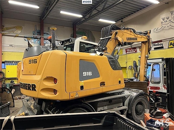 Liebherr A916 Litronic Hjulgrävare,Grävsystem, rotor och red