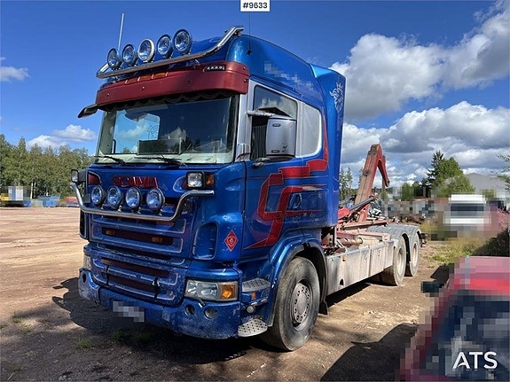 Scania R480 Lastväxlare (115,000:- ex moms)