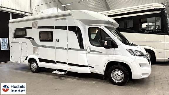 Hobby T65 GE HÖGA LÅNGBÄDDAR/STORT GARAGE