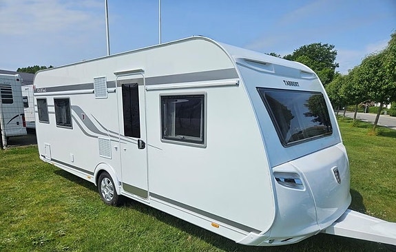 Tabbert Da Vinci 560 HTD 2.5 Dubbelbädd / Badrum bak / NY (2023)