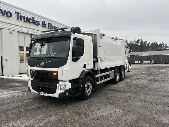 Volvo FE Sopbil enfackare med vinsch