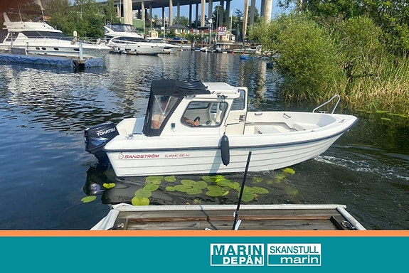 Sandström Classic 495 AC + Tohatsu 40hk (2012) – Prisvärd ka