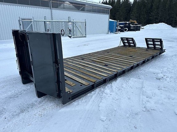 CMT beg 24tons maskinflak 6,5m med ramper 59000+m