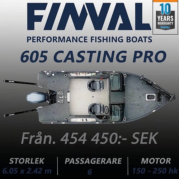 FINVAL 605 Casting Pro - 2026 - KAMPANJ ränta 3.95%