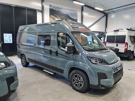 Dethleffs GlobeTrail 600 ER långbäddar, automat, dieselvärme, panorama fönster