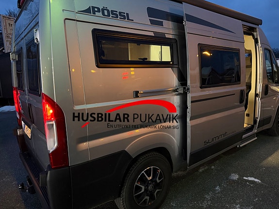 Pössl Summit 600 All in paket Solcell Navi Backkamera