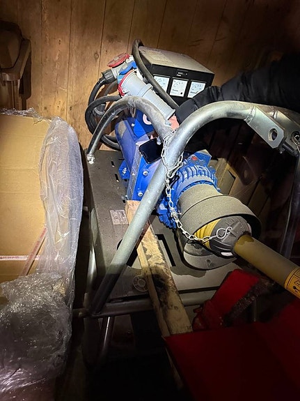 GEKO elverk 25kVA traktordrivet