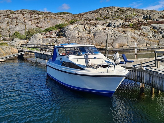 Albin 27, Wynne 1982, Obs 357 motortimmar!