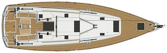 Hyr Jeanneau 509, 5 kabiner 9 of 9