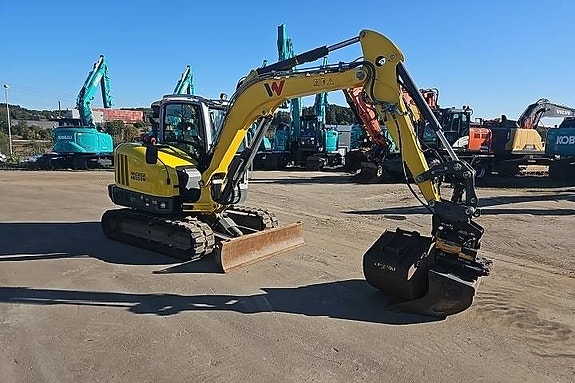 Wacker Neuson ET65 inkl Engcon RT & 3 Skopor Nya Larver