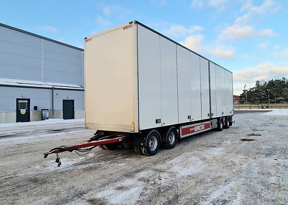 Limetec VPU-438 Fjärrsläp 1 ägare Välvårdad