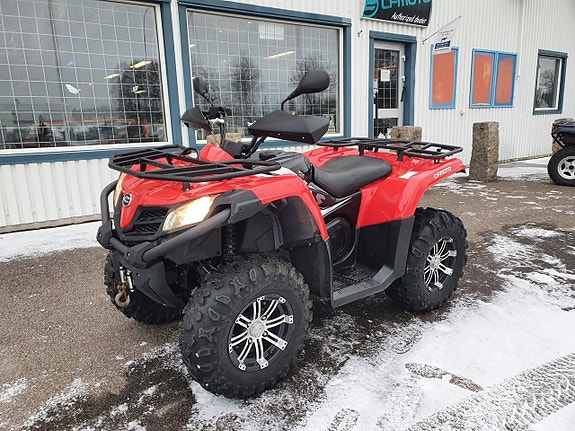 CFMOTO Cforce 450 med servo. MC-reggad
