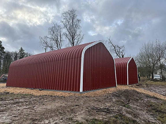 Tillfälle! Båghall 5,5x9,3m