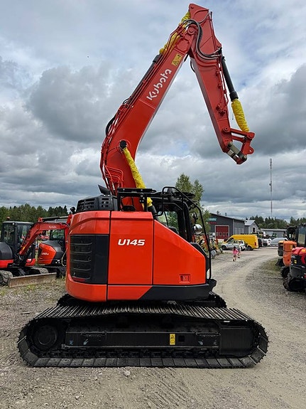 Kubota U145 Bandgrävmaskin 5år garanti fria timmar 5 of 6