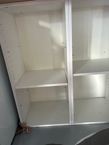 Marbodal kök skåp utan dörr