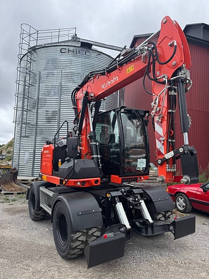 Kubota KW 95 KW 115 Hjulgrävare  5år garanti 5 of 8