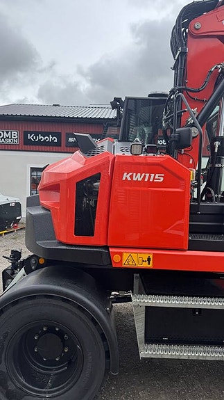 Kubota KW 95 KW 115 Hjulgrävare  5år garanti 6 of 8
