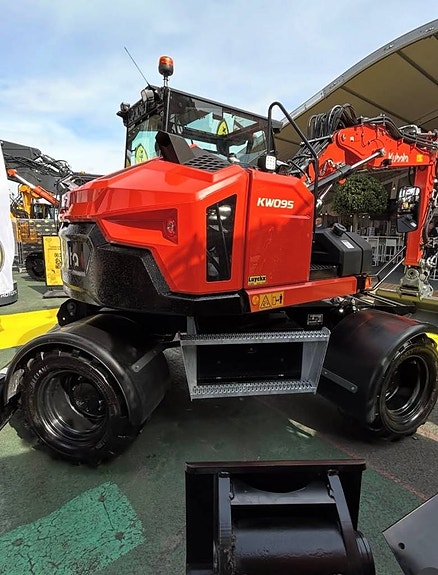 Kubota KW 95 KW 115 Hjulgrävare  5år garanti