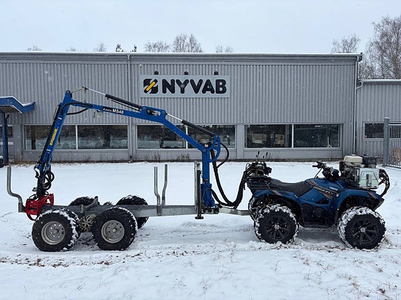 Avesta MS48 med Yamaha Grizzly 700 SE
