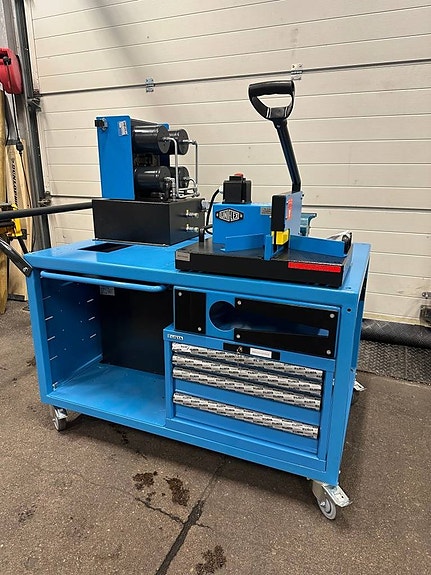 Slangpress, slangverkstad rullande 2 of 4