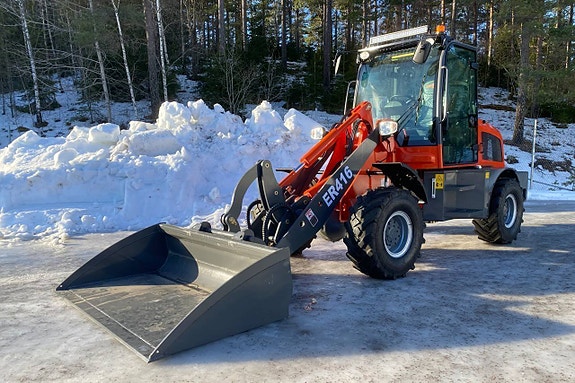 KAMPANJ! Ny Everun ER416 Pro hjullastare / lastmaskin