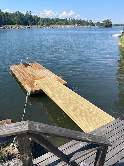 20 % på kvarvarande pontonbryggor 7 of 12