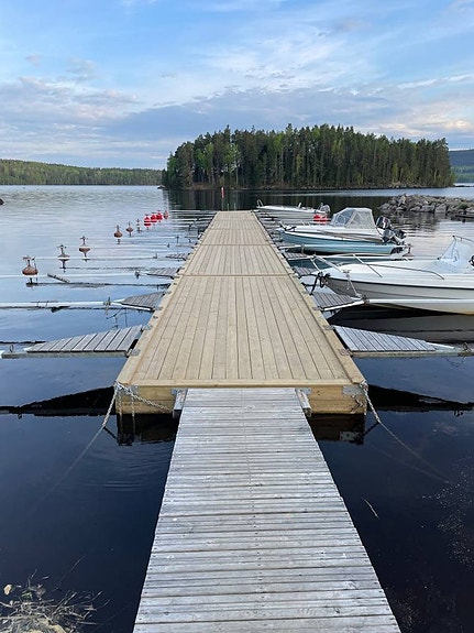 20 % på kvarvarande pontonbryggor