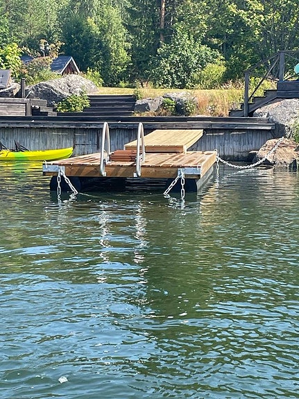 20 % på kvarvarande pontonbryggor 8 of 12