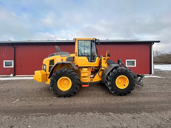 Volvo L70H Twin, Long boom, lockup