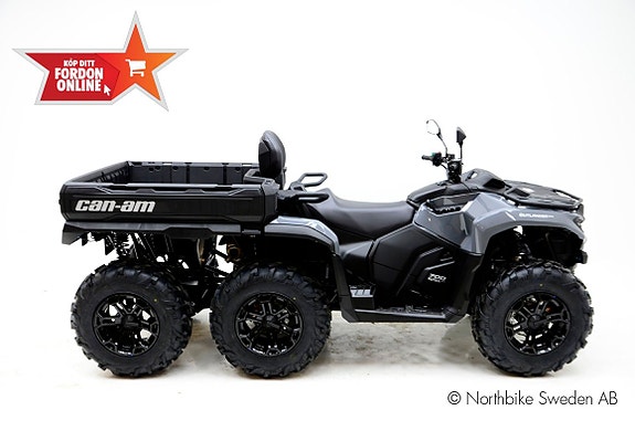 Can-Am Outlander MAX 6x6 DPS 700 *28" däck på alu.fälg*