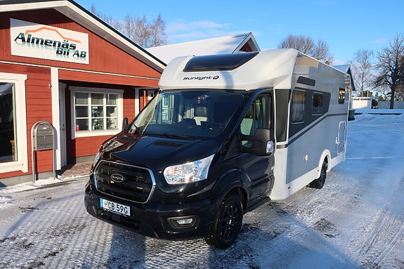 Sunlight T 680 Adventure Edition/155HK Automat/Cykelställ/Stort garage /Taksäng /Långbädd/Nyskick
