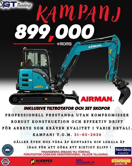 Airman AX55U-7 KAMPANJ!