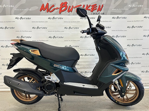 Peugeot Speedfight Sportline 4-takt Midnight Green  -Omgående leverans! 3 of 6