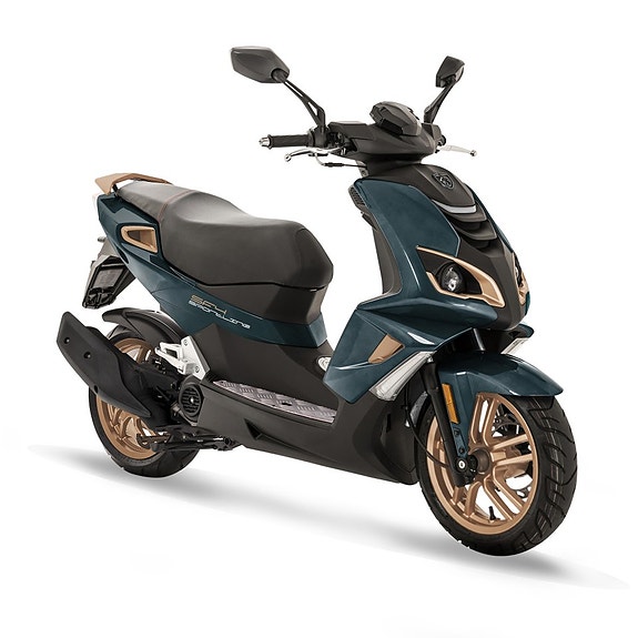 Peugeot Speedfight Sportline 4-takt Midnight Green  -Omgående leverans! 6 of 6